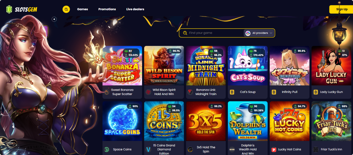 SlotsGem Online Casino